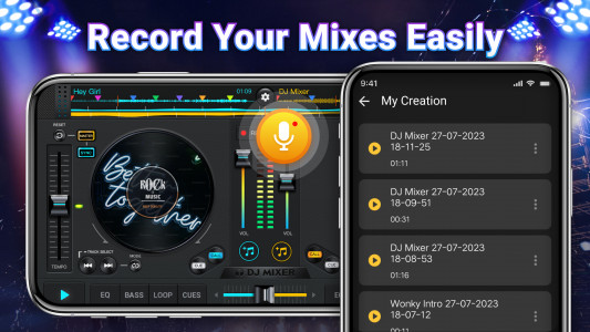 اسکرین شات 5 برنامه DJ Mixer Studio - DJ Music Mix
