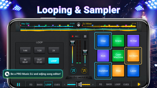 اسکرین شات 6 برنامه DJ Mixer Studio - DJ Music Mix