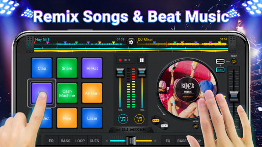 اسکرین شات 2 برنامه DJ Mixer Studio - DJ Music Mix