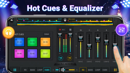 اسکرین شات 3 برنامه DJ Mixer Studio - DJ Music Mix