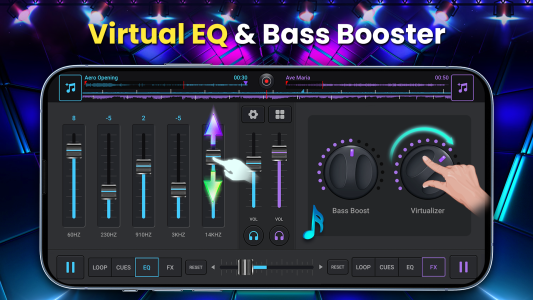 اسکرین شات 5 برنامه DJ Mix Studio - DJ Music Mixer