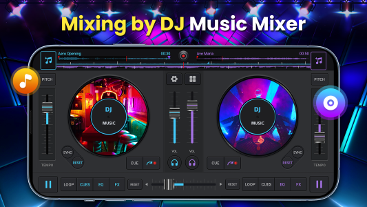 اسکرین شات 2 برنامه DJ Mix Studio - DJ Music Mixer