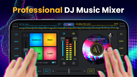 اسکرین شات 1 برنامه DJ Music mixer - DJ Mix Studio