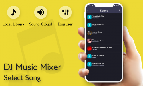 اسکرین شات 2 برنامه DJ Music Mixer