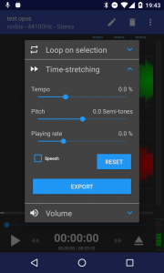 اسکرین شات برنامه RecForge II - Audio Recorder 2