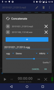 اسکرین شات برنامه RecForge II - Audio Recorder 5