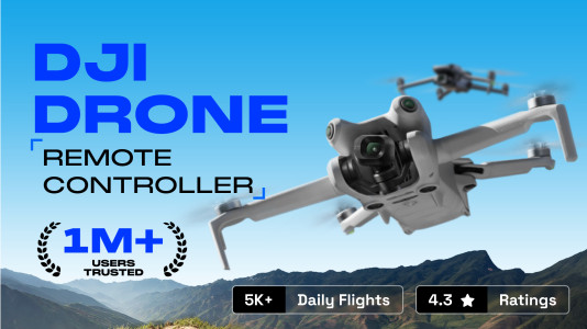 اسکرین شات 1 برنامه Go Fly Drone Remote Controller