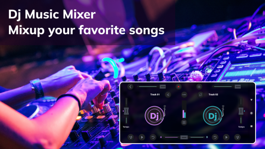 اسکرین شات برنامه DJ Music Mixer - Dj Remix Pro 1