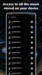 اسکرین شات برنامه DJ Music Mixer - Dj Remix Pro 8