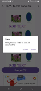 اسکرین شات 4 برنامه Djvu To Pdf Converter