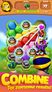 اسکرین شات 3 بازی Bee Brilliant Blast