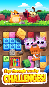 اسکرین شات 2 بازی Cookie Cats Blast
