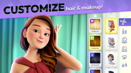 اسکرین شات بازی Makeover Match - Fashion Game 1