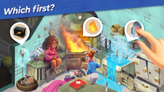 اسکرین شات بازی Penny & Flo: Home Renovation 3