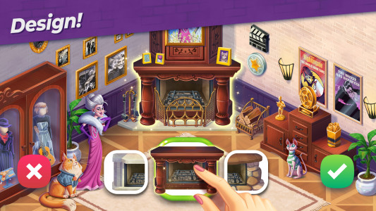 اسکرین شات بازی Penny & Flo: Home Renovation 3