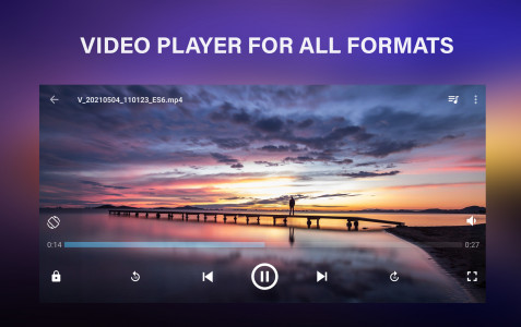 اسکرین شات برنامه Video Player All Format 1