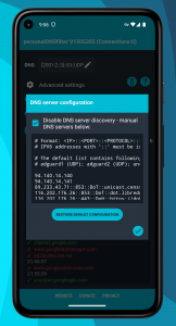 اسکرین شات برنامه personalDNSfilter 3