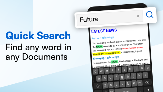 اسکرین شات 2 برنامه Docs Reader - Docx, Excel, PPT