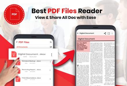 اسکرین شات برنامه Document Reader & Viewer App 2