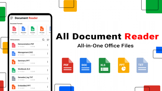 اسکرین شات 1 برنامه All Documents Reader & Viewer