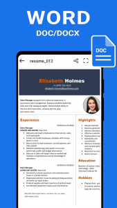 اسکرین شات برنامه All Documents Reader & Viewer 3