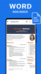 اسکرین شات 3 برنامه All Documents Reader & Viewer