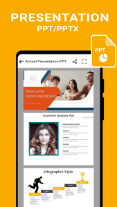 اسکرین شات 5 برنامه All Documents Reader & Viewer