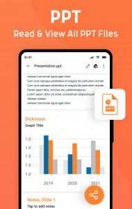 اسکرین شات 6 برنامه Document Reader PDF Word & XLS