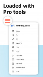 اسکرین شات 3 برنامه Office Docs : PDF Text Editor