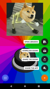 اسکرین شات برنامه Doge Meme | Dance Sound Button 7