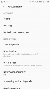 اسکرین شات برنامه Accessibility Settings Shortcu 1