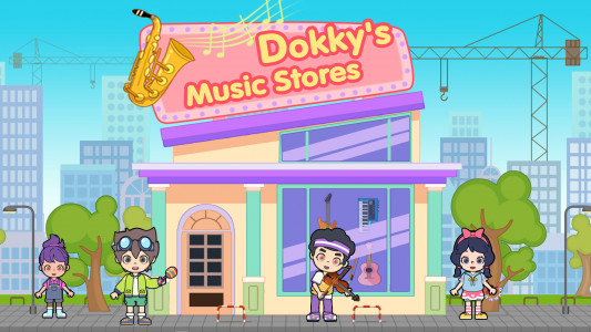 اسکرین شات بازی Dokky Life: Kids Music Games 2