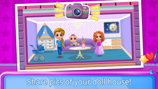 اسکرین شات بازی Doll House Games: Design and Decoration 5
