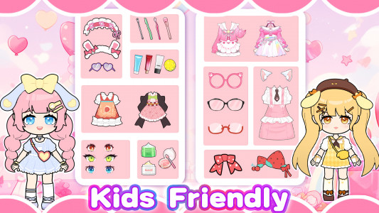 اسکرین شات بازی Doll Makeup: Dress up for kids 2