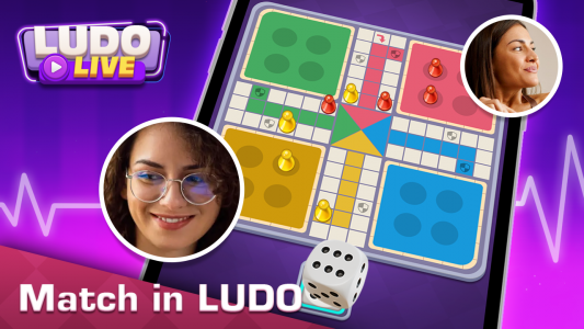 اسکرین شات بازی Ludo Live:Ludo & Domino Online 1