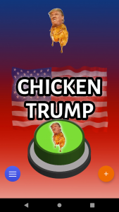 اسکرین شات برنامه Trump Chicken Dance Button 4