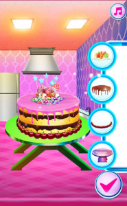 اسکرین شات بازی آشپزی پخت کیک پرنسس 4