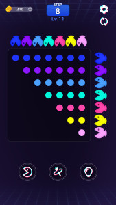 اسکرین شات 5 بازی Bean Chomper - Match Color