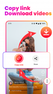 اسکرین شات 1 برنامه Video Downloader for Instagram