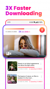 اسکرین شات 3 برنامه Video Downloader for Instagram