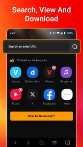 اسکرین شات 1 برنامه All Video Downloader & Player