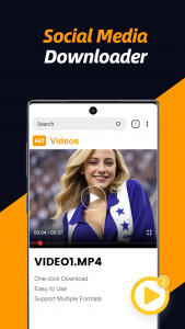 اسکرین شات برنامه Video Downloader & Video Saver 1