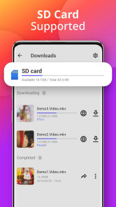 اسکرین شات 7 برنامه Downloader - Video Downloader