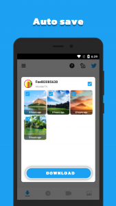 اسکرین شات برنامه Video Downloader for Twitter 2