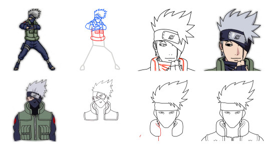 اسکرین شات برنامه How to Draw Kakashi Anime 2