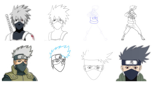 اسکرین شات برنامه How to Draw Kakashi Anime 6