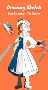 اسکرین شات برنامه Draw sketch : Sketch and Paint 5