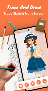 اسکرین شات برنامه Trace Sketch- Sketch and Paint 3