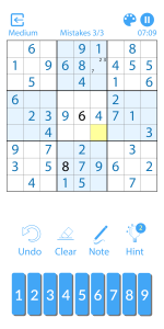 اسکرین شات 3 بازی Sudoku - Classic Logic Puzzles