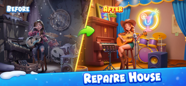 اسکرین شات 6 بازی Dream Tile: Triple Match Games